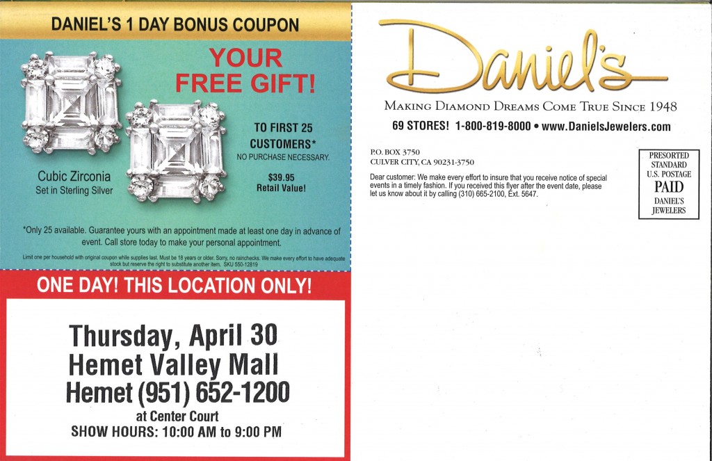 Daniel's Jewelers Red Tag Clearance Sale!