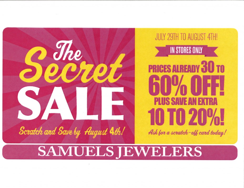 Secret Sale a