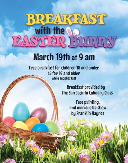 2016 Easter Bunny poster